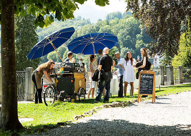 Bistro mes amis Luzern Aussicht Bar